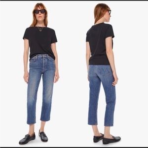 MOTHER The Tomcat in Kneeling on Stones Ankle Jeans